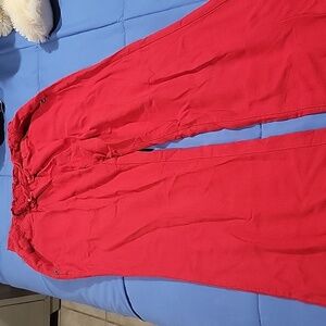 Red pants
